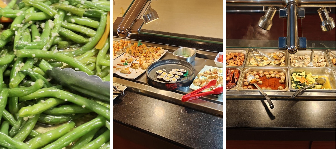 Panda Gourmet Buffet Menu