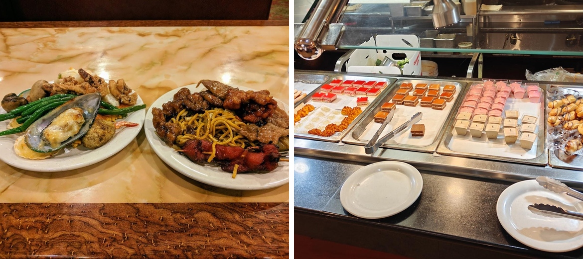 Panda Gourmet Buffet Menu