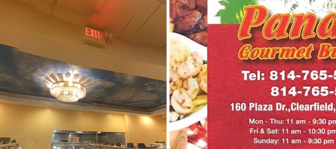 Panda Gourmet Buffet Menu